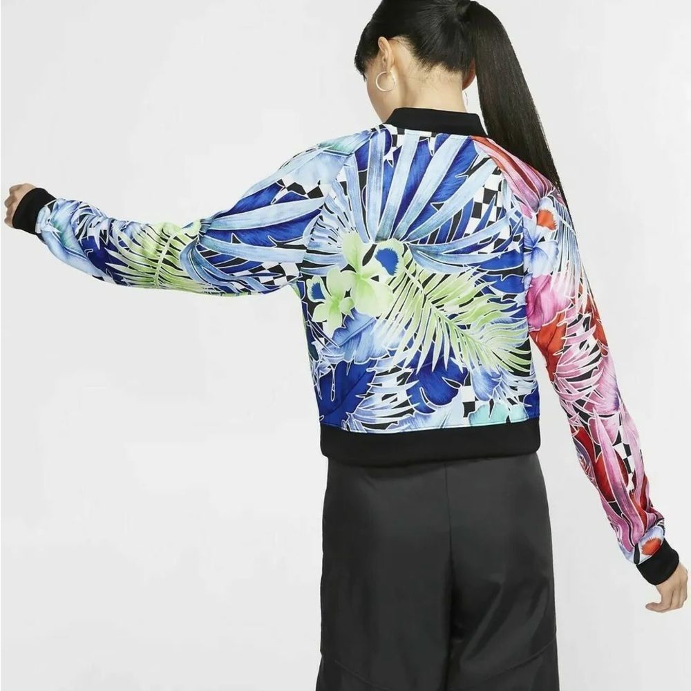 Nike Sportswear Floral Tropical Bomber Jacket